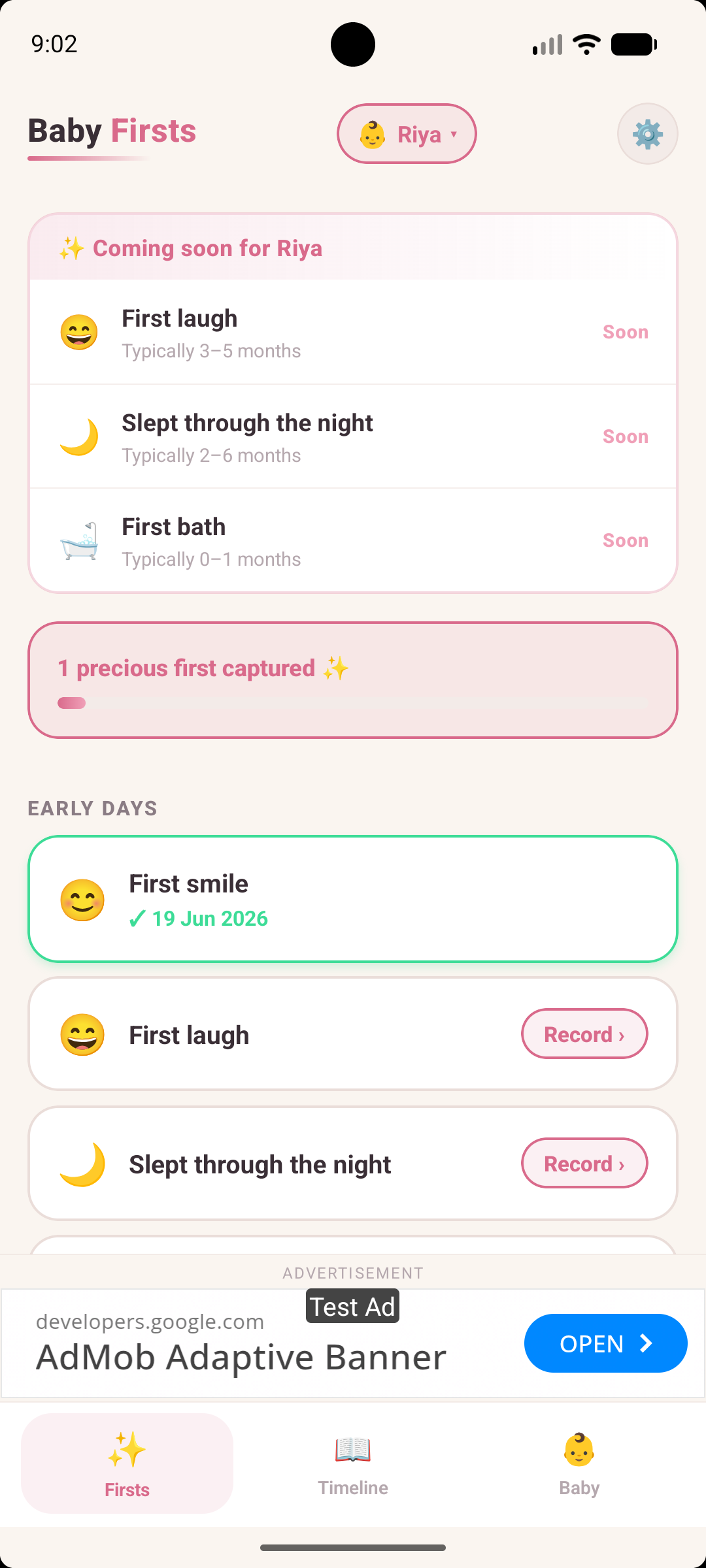 Baby Firsts screenshot 5