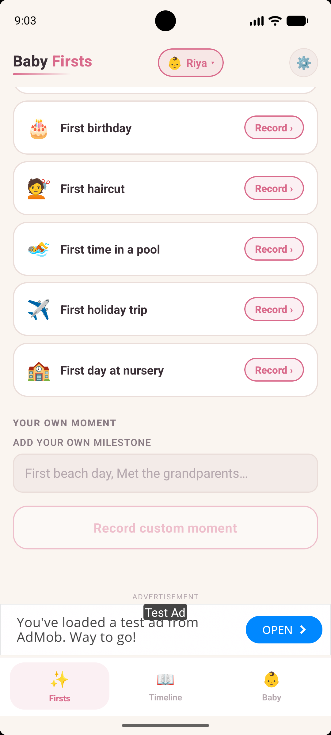 Baby Firsts screenshot 8