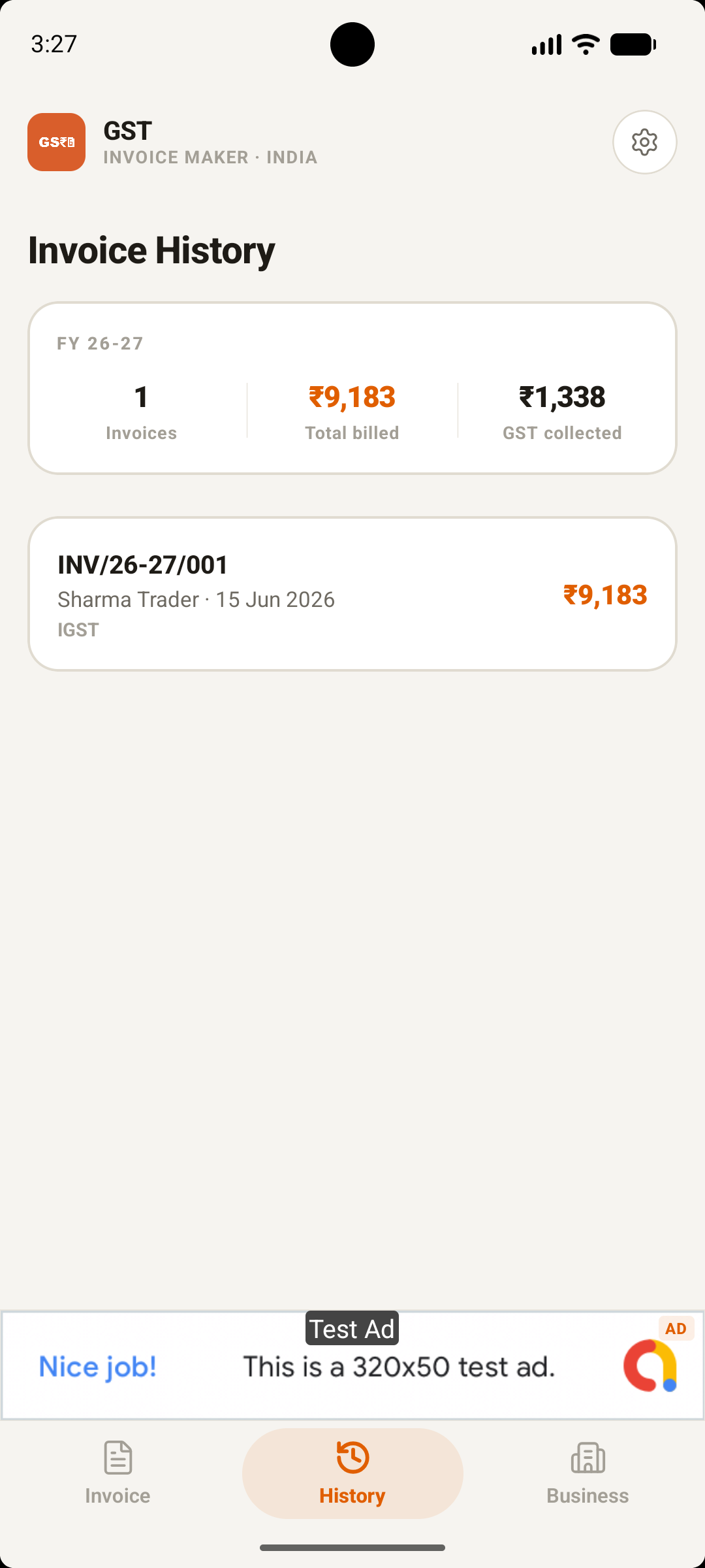 GST Invoice Maker screenshot 6