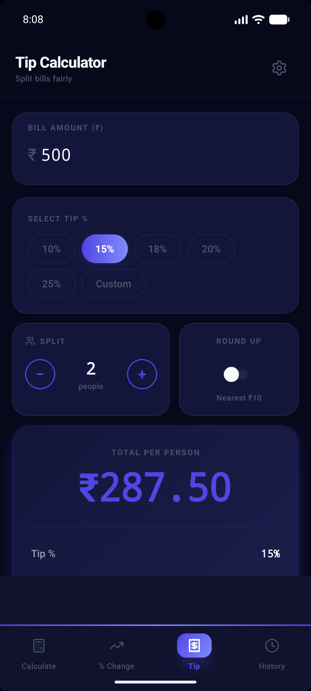Percentage Calculator screenshot 4